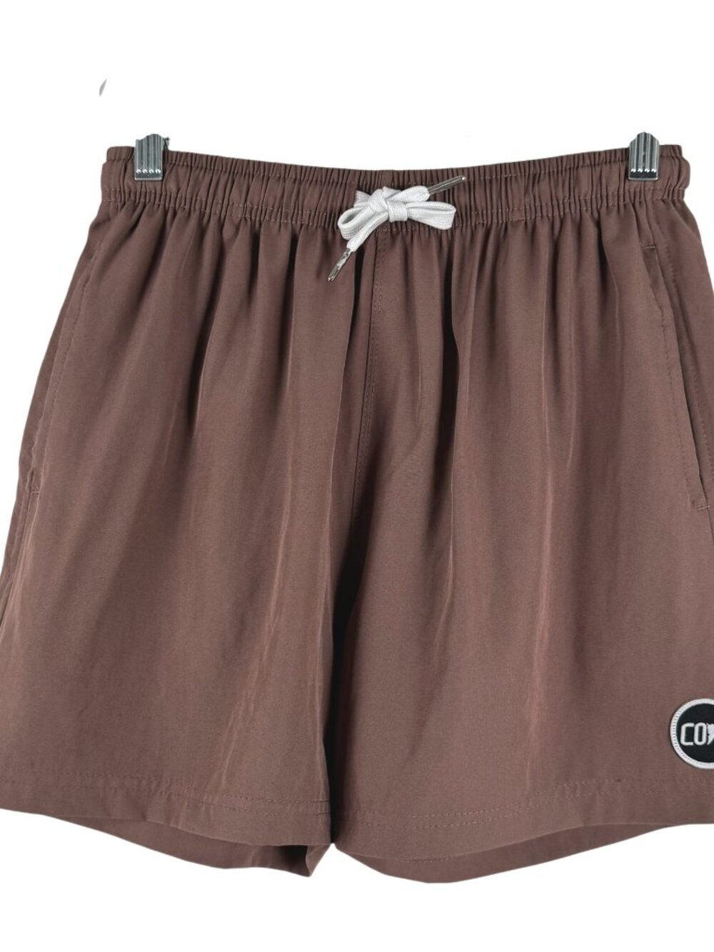 Cove Performance Shorts Mens Size 30 Brown Workout Running Gym Athletic SS-2320